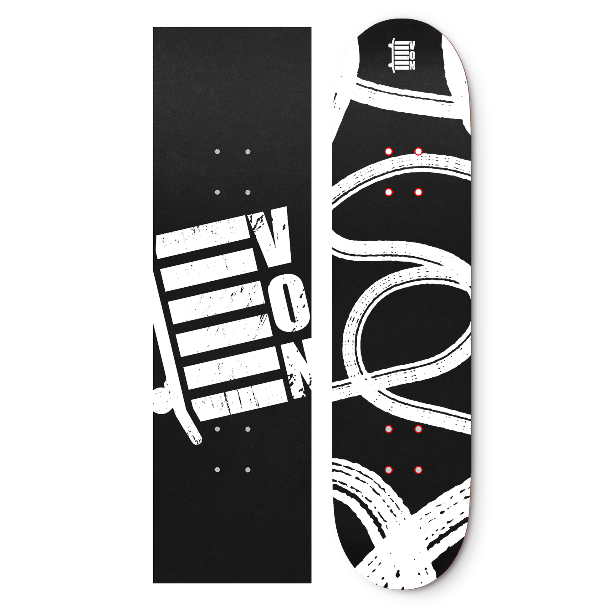 VON 'Messy Line' Skateboard