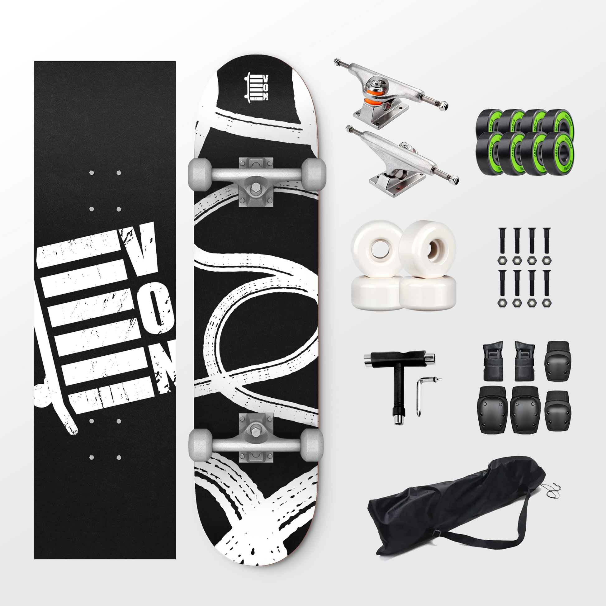 VON 'Messy Line' Skateboard